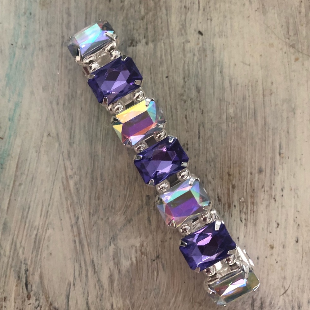 Purple costume jewelry